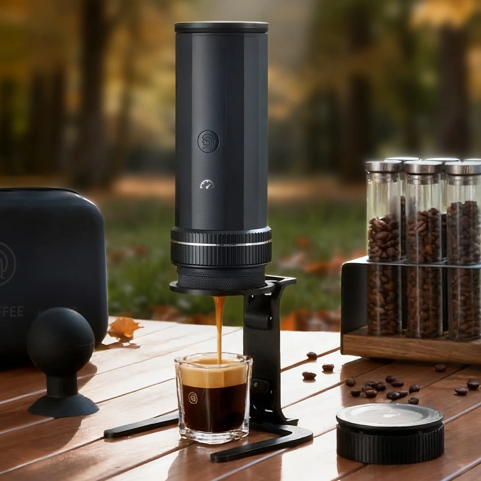 Kannettava espressokone 20-Bar 58mm