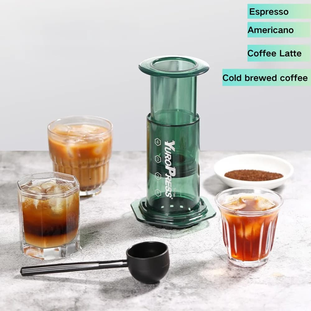 Kannettava espresso kahvikone French press