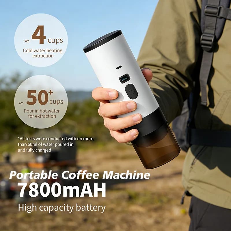 Kannettava sähköinen kahvinkeitin 7800mAh