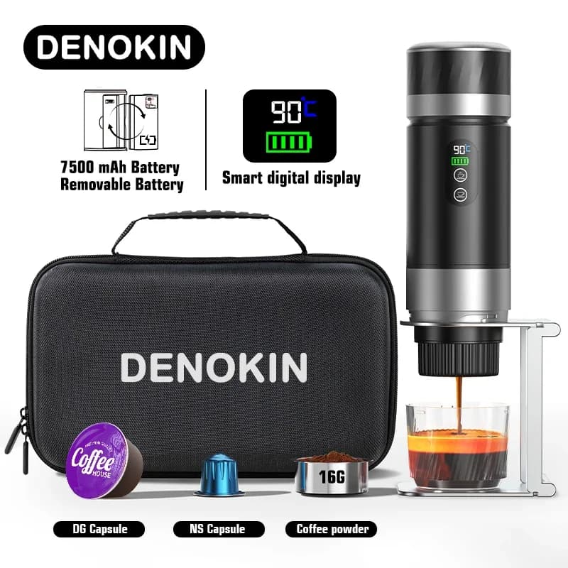 Kannettava espressokahvikone 3-in-1